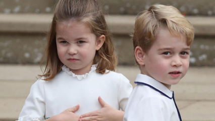 İngiliz basınında en çok konuşulan ikili: Prens George ve Prenses Charlotte