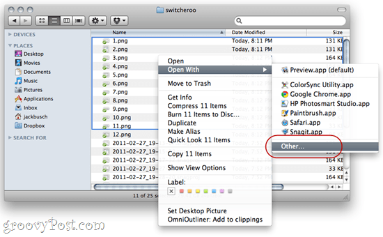 Automator ile MAC OS X'te Çok Sayfalı PDF Dosyaları Oluşturma