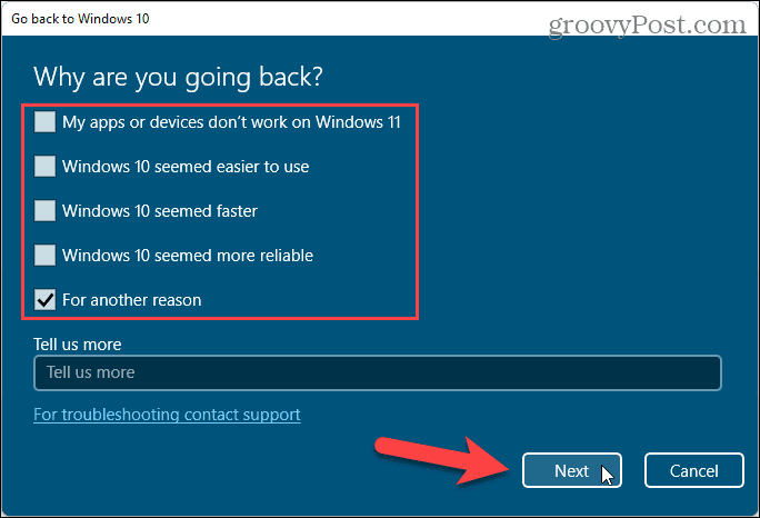 Windows 10'a geri dönme nedenleri