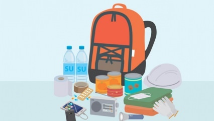 Deprem çantası nasıl hazırlanır? Deprem çantasında olması gerekenler