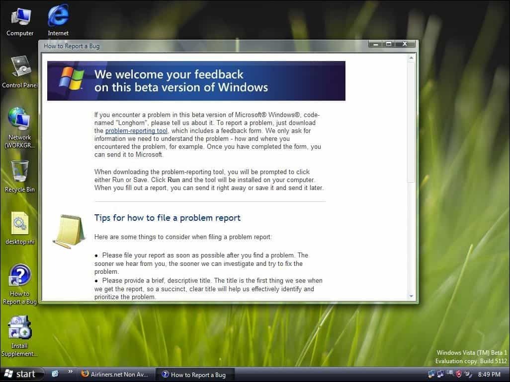 Windows Vista Bugün 10 Yaşında