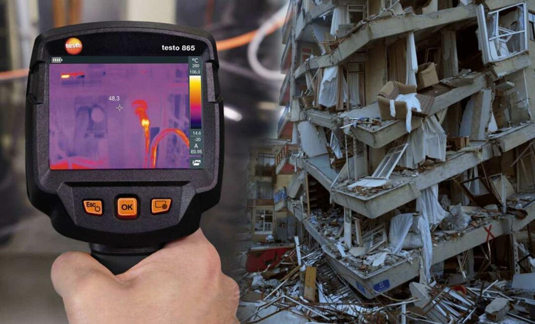 Termal kamera nedir ve ne işe yarar? Termal kamera depremde nasıl çalışır?