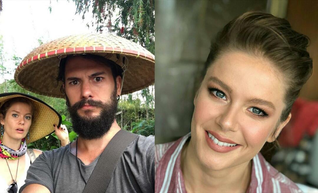 Burcu Biricik eşiyle fotoğraf paylaştı! O fotoğrafa öyle bir yorum geldi ki