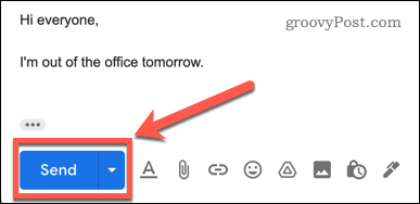Gmail e-postası gönderme
