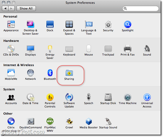 Dosya ve Klasörleri Paylaşma OS X - Windows 7