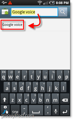Mobil Android Market Google Voice