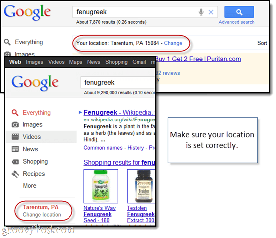 google alışveriş arama ipucu