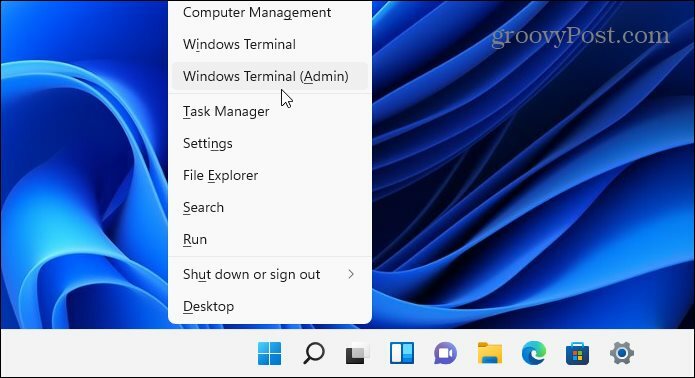Windows Terminal Yönetici düzeltmesi ntoskrnl.exe bsod windows 11