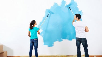 Boya, badana nasıl yapılır? 1+1 ev nasıl boyanır, Evi boyarken nereden başlanmalı?