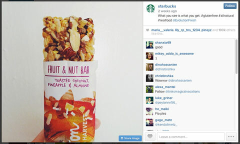 starbucks #glutenfree ile instagram resmi