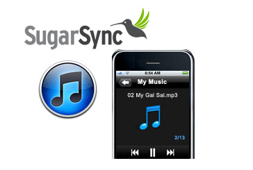 SugarSync + iTunes ve iPhone