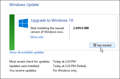Windows 10 için Hazır