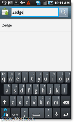 zedge için android pazarında arama