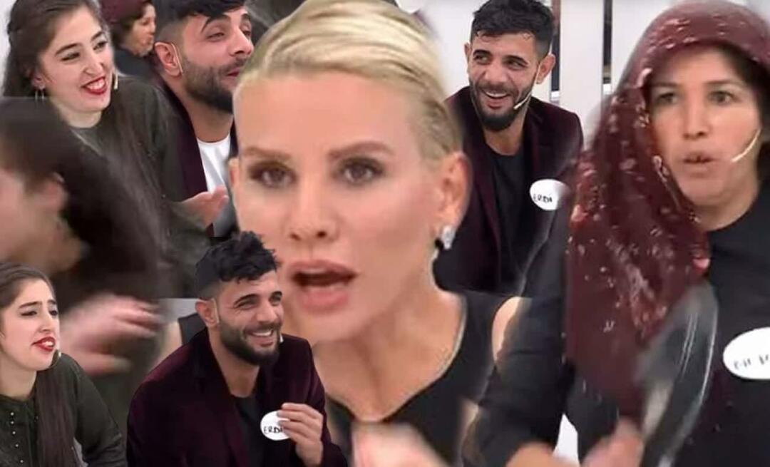 Esra Erol programında gergin anlar! Öfkeden deliye dönen anne terlikle...