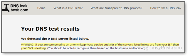 Windows 8 passesd, DNS sızıntı testini açıkladı