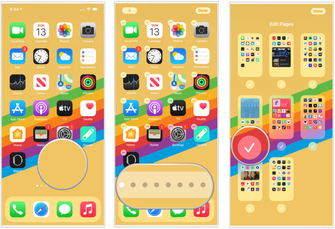 iOS 14 uygulama ekranlarını gizle