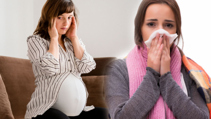 Nezle ve grip hamilelere ne iyi gelir? Saraçoğlu'ndan hamilelikte evde grip tedavisi