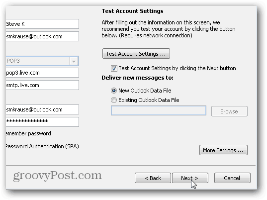 Outlook 2010 SMTP POP3 IMAP ayarları - 08