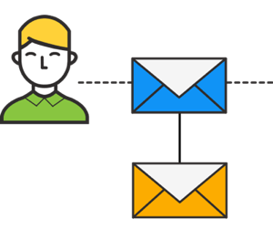 Katılımcı ilk e-postayı tıklar ancak dönüşüm sağlamazsa, ikinci bir takip e-postası gönderin.