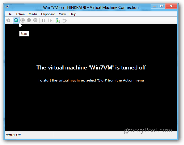 Windows 8'de Hyper-V ile Sanal Makine Oluşturma