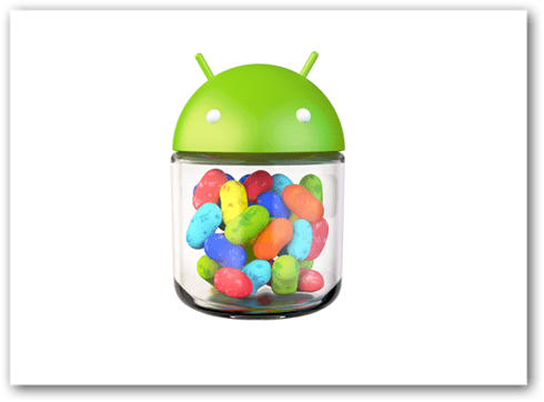 Android Jelly Bean Mobil Cihazlara Geçiyor