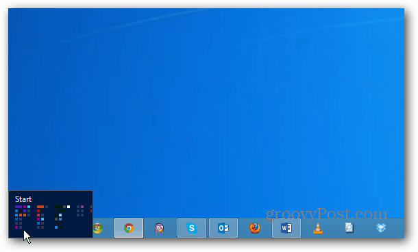 Döşeme Başlat Windows 8