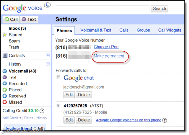 taşıdıktan sonra eski google ses numaranızı koruyun