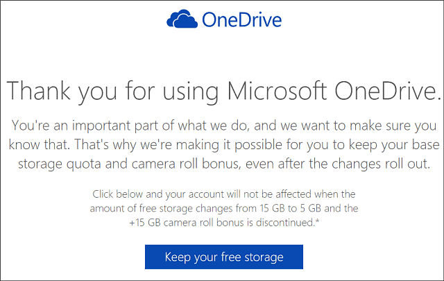 OneDrive 15 GB Depolama Alanını Koru