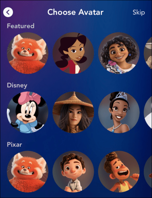 Disney avatarı disney plus'ta ebeveyn kontrollerinizi güncelleyin