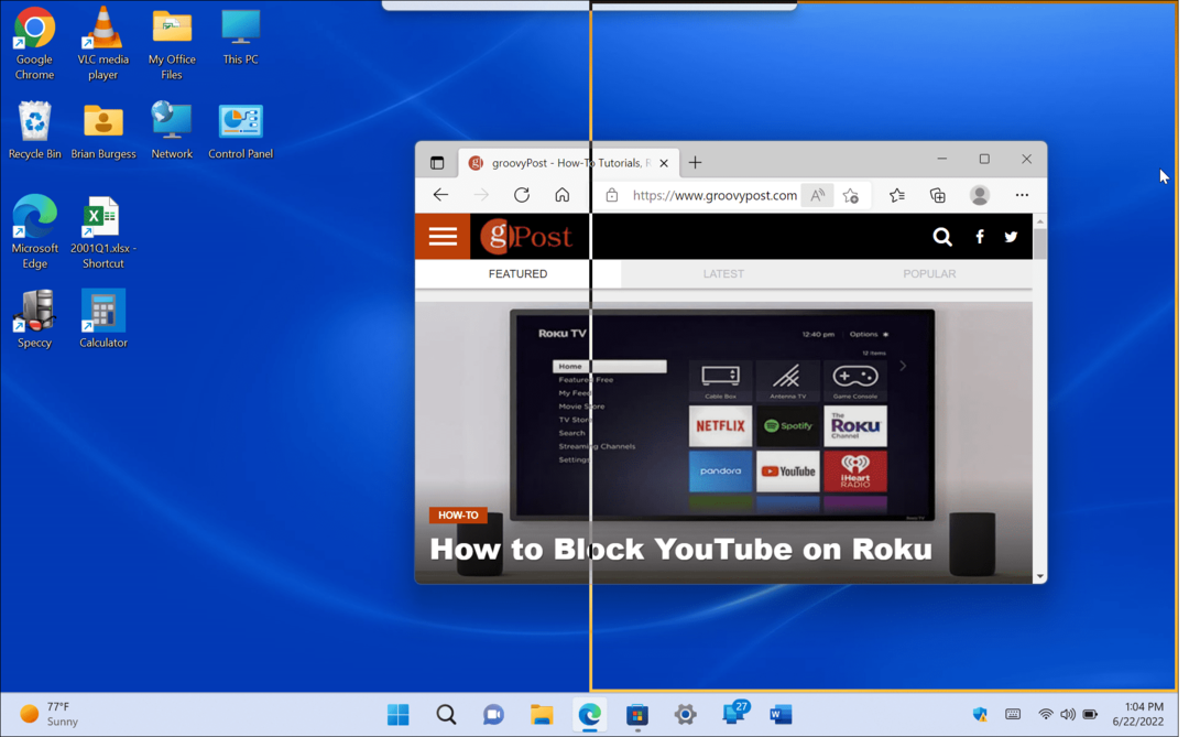 Windows 11'de Bölünmüş Ekranı Kullanın