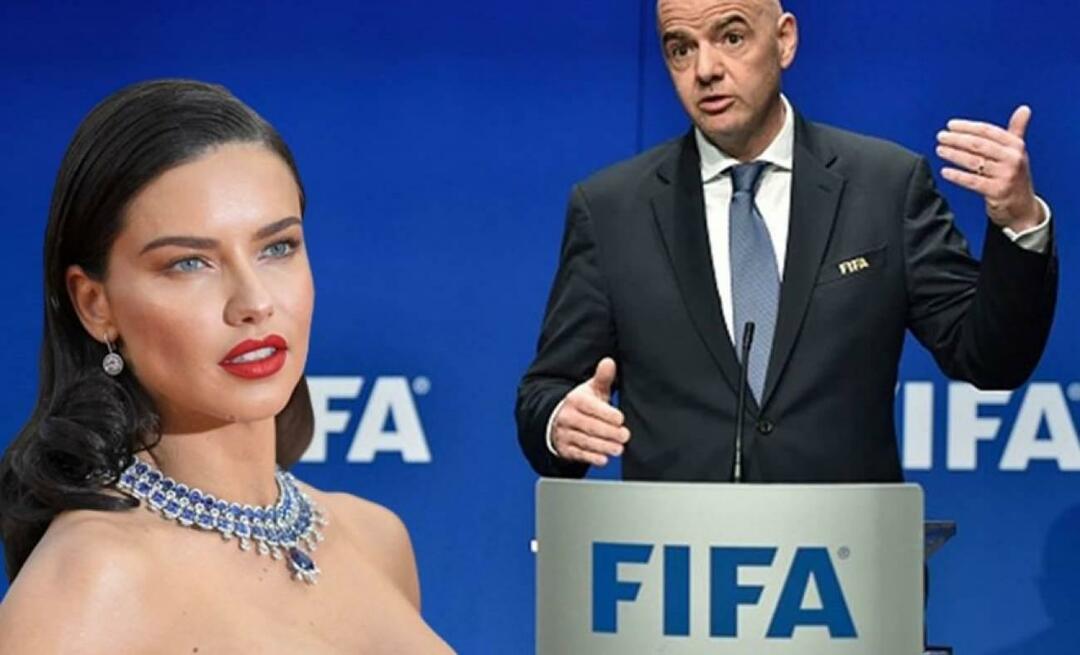 Adriana Lima’yı seçti, ortalığı karıştırdı