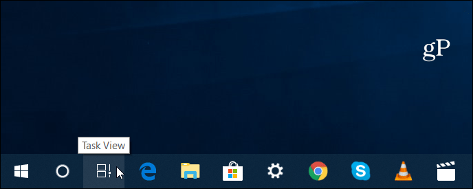 Zaman Çizelgesi Simgesi Windows 10