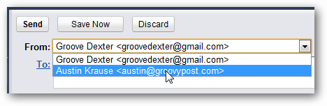 gmail'de adres seç
