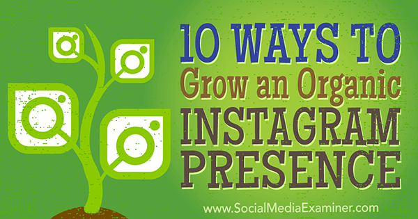 instagram takipçilerini artırmak için organik pazarlama ipuçları