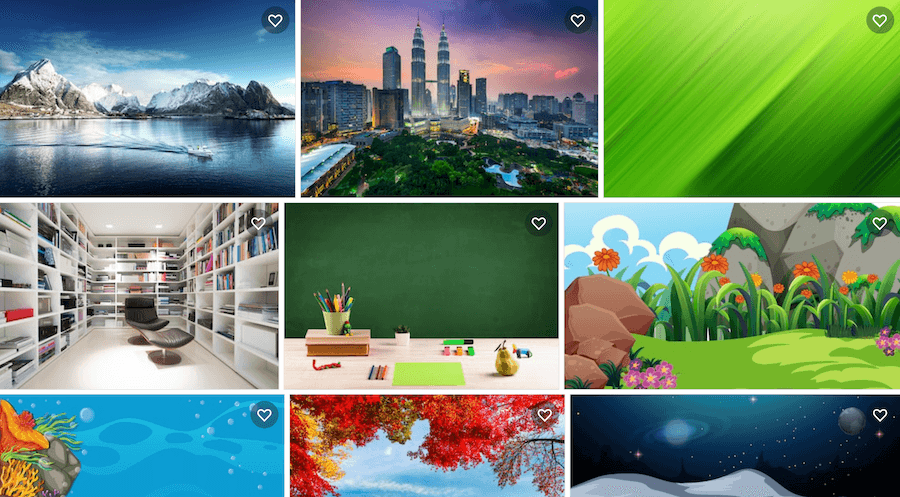 Shutterstock Zoom arka planları