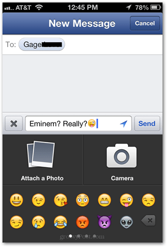 emoji yerli facebook uygulaması