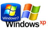 Windows Xp ve Windows 7 Logoları