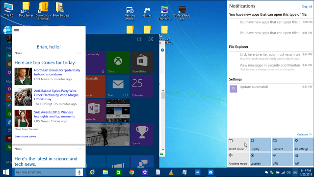 Windows 10 Teknik Önizleme Derlemesi 9926 ISO'yu İndirin