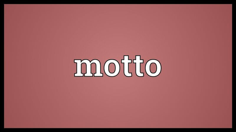 Motto ne demek, motto kelimesi ne için kullanılır? TDK'ya göre motto kelimesini anlamı nedir?