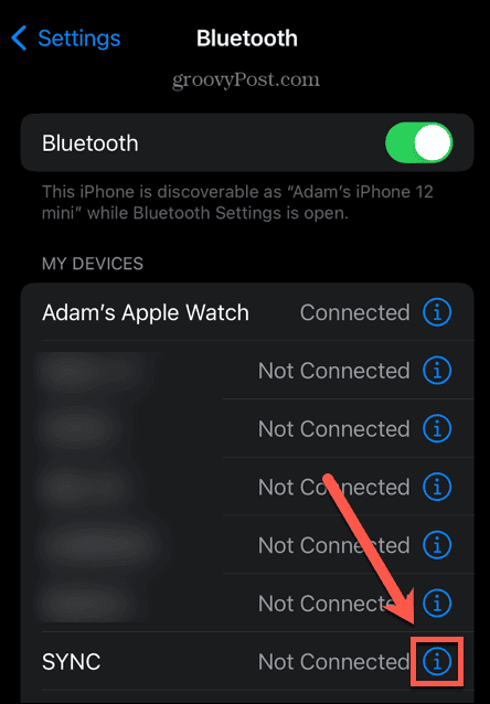 iphone bluetooth bilgisi