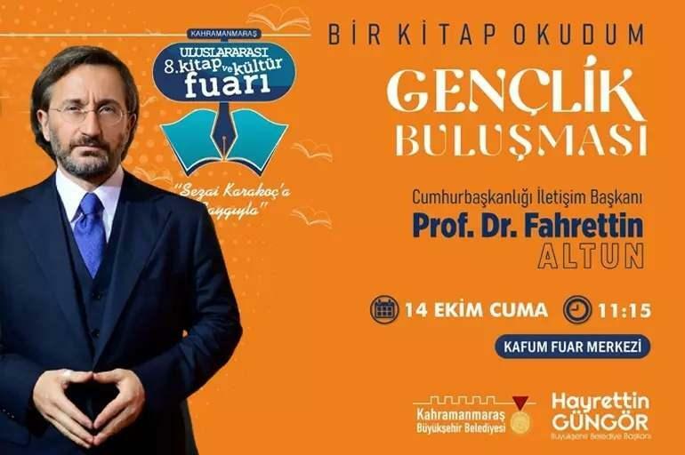 Fahrettin Altun KAFUMun onur konuğu olacak