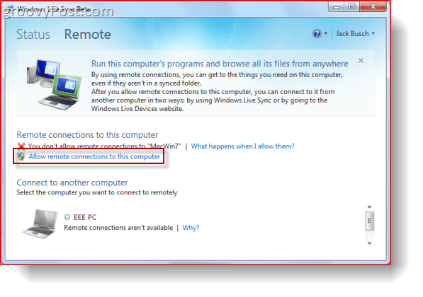 Windows Live Senkronizasyon Beta