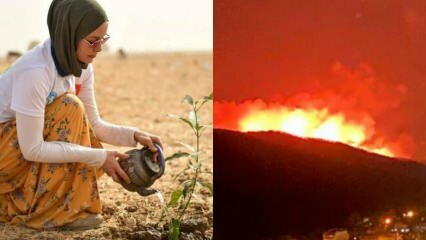 Gamze Zeynep Özçelik Hatay'daki hain yangınla ilgili paylaşım yaptı!