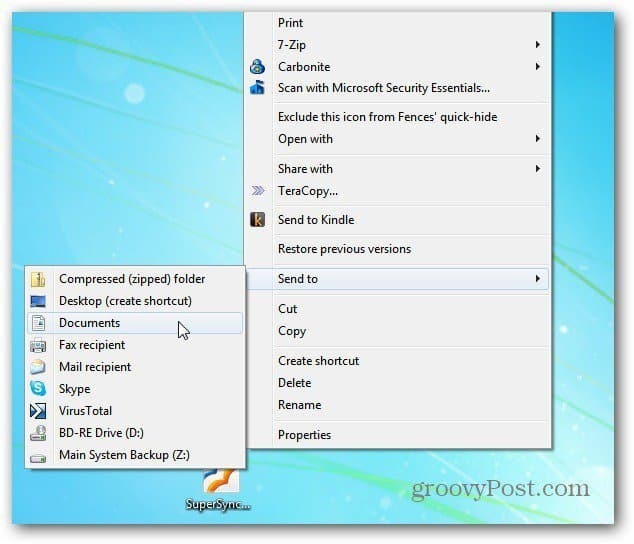Windows 7 Sağ Tıklama Menüsü: Kopyalama Ekle ve Klasör Komutlarına Taşı