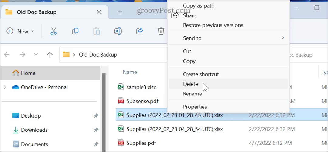 Windows'ta Geri Dönüşüm Kutusu Olmadan Dosyaları Silme