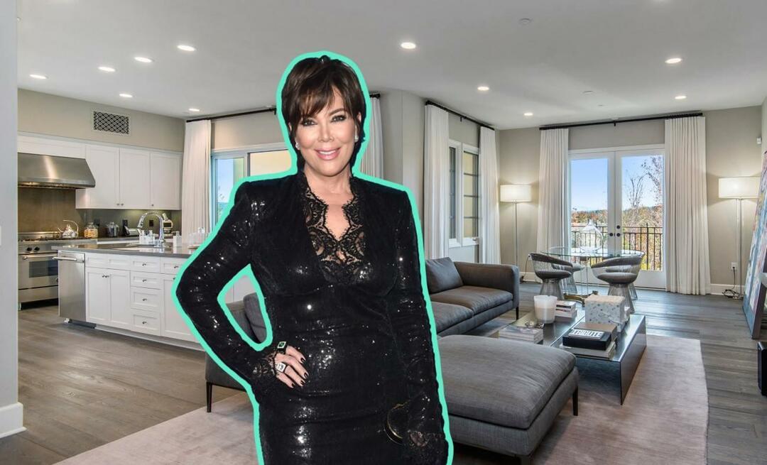 İnsanda akıl bırakmayan zenginlik! Kris Jenner evi olduğunu bile unuttu