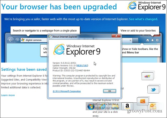 Internet Explorer 11 Önizleme'yi Windows 7'den Kaldırma