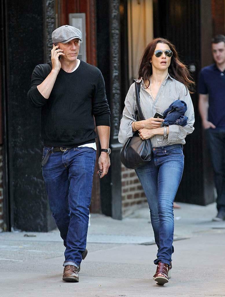 Daniel Craig ve eşi Rachel Wisz