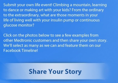 medtronic diabetes ilk facebook hikayenizi anlatan ifadenizi paylaşın
