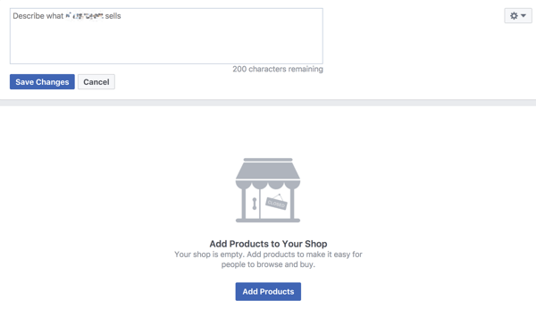 Satışları artırmaya yardımcı olması için ürünlerinizi Facebook vitrininizde tanımlayın.